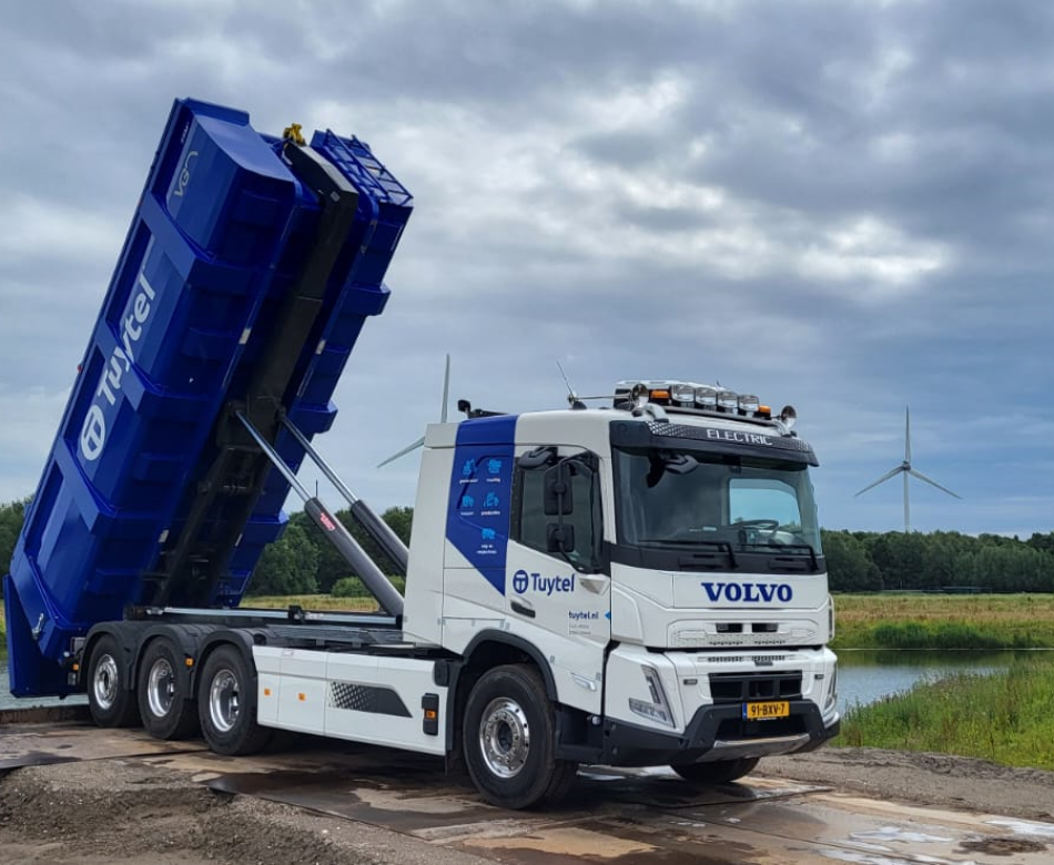 Baggerbak volvo electric